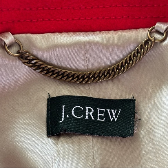 J. Crew 100% Wool Harbor Peacoat - Picture 9 of 10